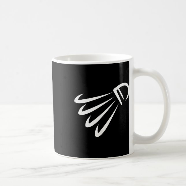 Badminton Equipment  Coffee Mug (Right)