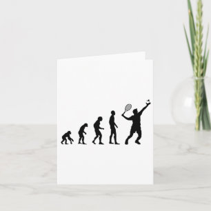 Badminton Evolution Shuttle Funny Card