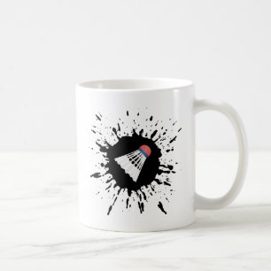 Badminton Explosion Coffee Mug
