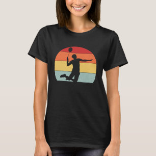 Badminton  for girls women men boys players USA UK T-Shirt