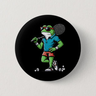 Badminton Frog Shuttle Poona 2 Inch Round Button