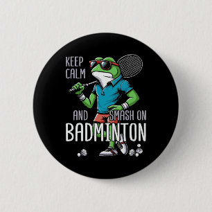 Badminton Frog Shuttle Poona 2 Inch Round Button