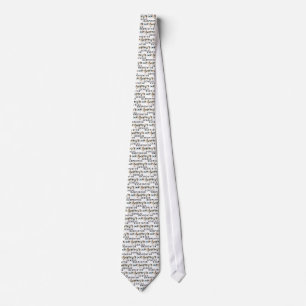 Badminton Genius Tie