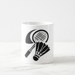 Badminton gift ideas coffee mug