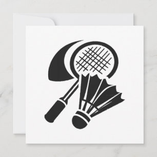 Badminton gift ideas invitation