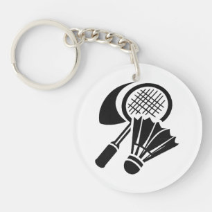 Badminton gift ideas keychain