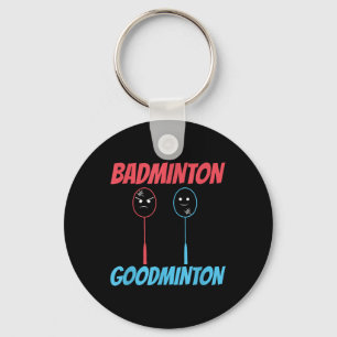 Badminton Goodminton Racket Meme Keychain