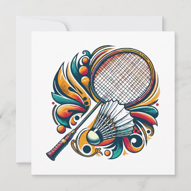 Badminton Graphic (Front)
