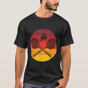 Badminton Graphic Badminton Player Shuttle Sports  T-Shirt