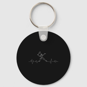 Badminton Heartbeat Shuttle Boys Kids Youth Men Keychain