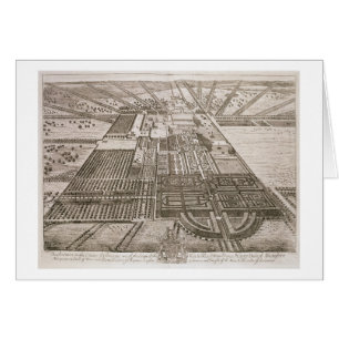 Badminton House in the County of Gloucester, engra