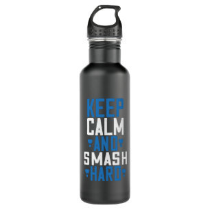 Badminton - Keep calm and smash hard 710 Ml Water Bottle