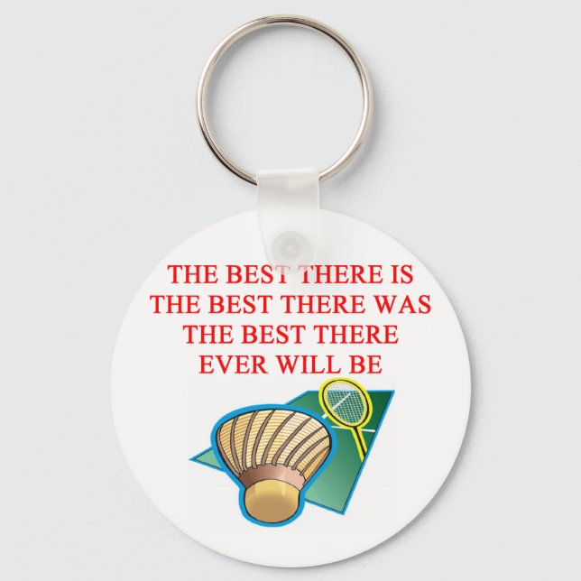 BADMINTON KEYCHAIN (Front)
