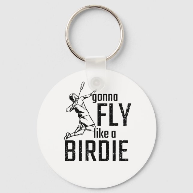 Badminton Keychain (Front)
