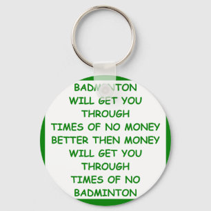 BADMINTON KEYCHAIN