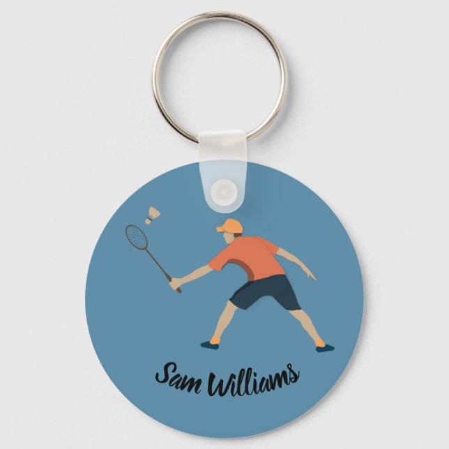Badminton Keychain (Front)