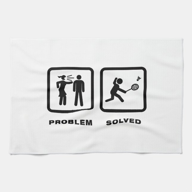 Badminton Kitchen Towel (Horizontal)