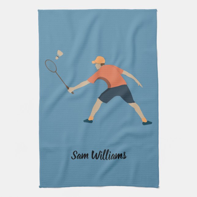 Badminton Kitchen Towel (Vertical)