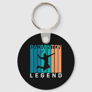Badminton Legend Badminton Player Shuttle Sports S Keychain