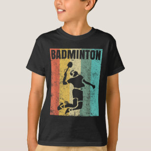 Badminton Love Team Player Coach T-Shirt