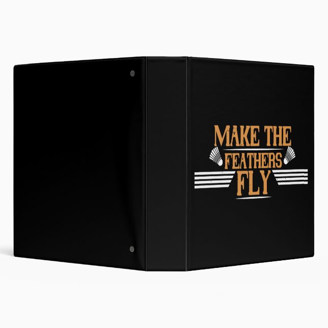 Badminton - Make the feathers fly Binder (Background)