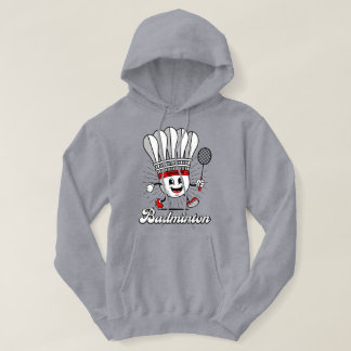 Badminton Mascot Classic Hoodie