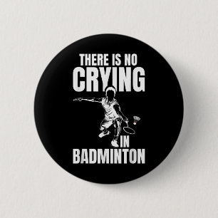 Badminton Match Luck Skill Team Shuttle Coach Badm 2 Inch Round Button