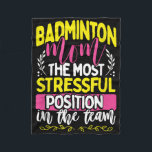 Badminton Mom Tee For Women Wife Or Mom Badminton  Fleece Blanket<br><div class="desc">Badminton Mom Tee For Women Wife Or Mom Badminton Mommy Gift</div>