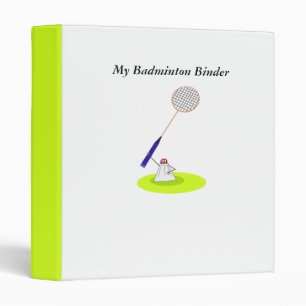 Badminton, mon classeur de badminton