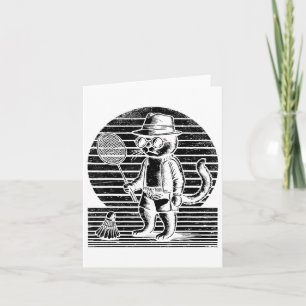 Badminton Ninja Shuttle  Card