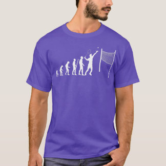 Badminton Player Evolution Badminton T T-Shirt