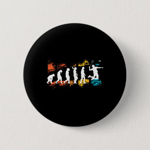 Badminton Player Evolution Shuttle Badminton Racke 2 Inch Round Button