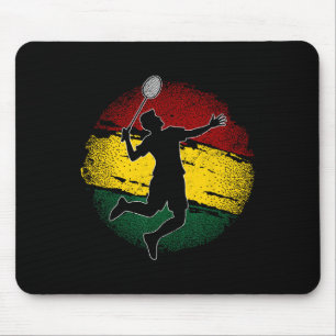 Badminton Player Ghanaian Flag Ghana 1 Mouse Pad
