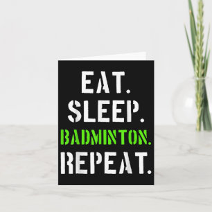 Badminton Player Gift Card