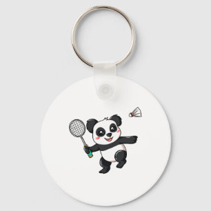 Badminton Player Gift For Shuttle Lover Keychain