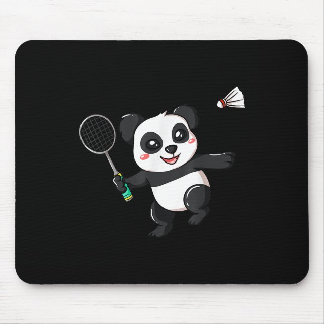 Badminton Player Gift For Shuttle Lover  Mouse Pad (Front)