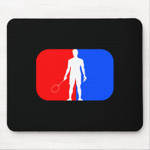 Badminton Player Kids Men Women Smash Birdie Mouse Pad