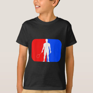 Badminton Player Kids Men Women Smash Birdie T-Shirt