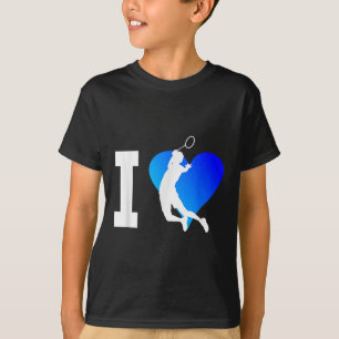 Badminton Player Mens Shuttle Squash Women  T-Shirt