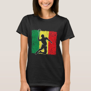Badminton Player Senegalese Flag Senegal 1 T-Shirt