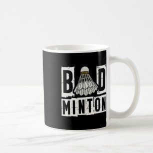 Badminton Player Shuttle 3 Coffee Mug