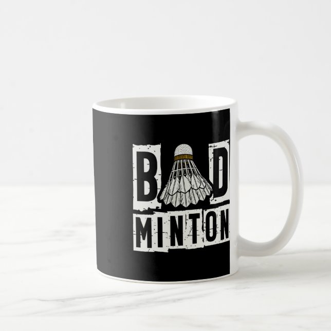 Badminton Player Shuttle 3  Coffee Mug (Right)