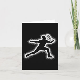 Badminton Player Shuttle Boys Kids Badminton Men  Card