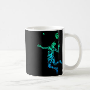 Badminton Player Shuttle Boys Men Youth Coffee Mug