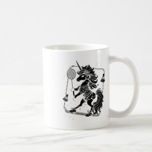 Badminton Player Shuttle Coffee Mug