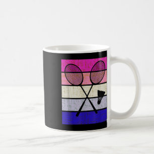 Badminton Player Shuttle Girls Kids Women Youth Coffee Mug