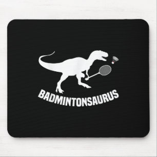 Badminton Player Shuttle Team Coach Badminton Play Mouse Pad