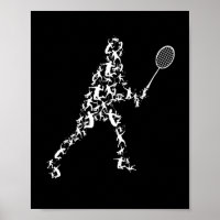 Badminton player Silhouette Shuttlecock racket