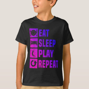 Badminton Player Squash Mens Badminton Shuttle T-Shirt
