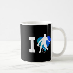 Badminton Player Squash Mens Shuttle Badminton  Coffee Mug